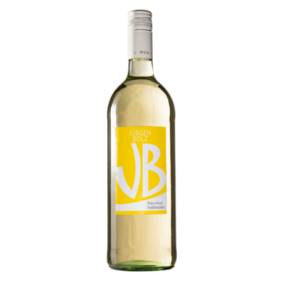 Weinflasche gefüllt mit Bacchus