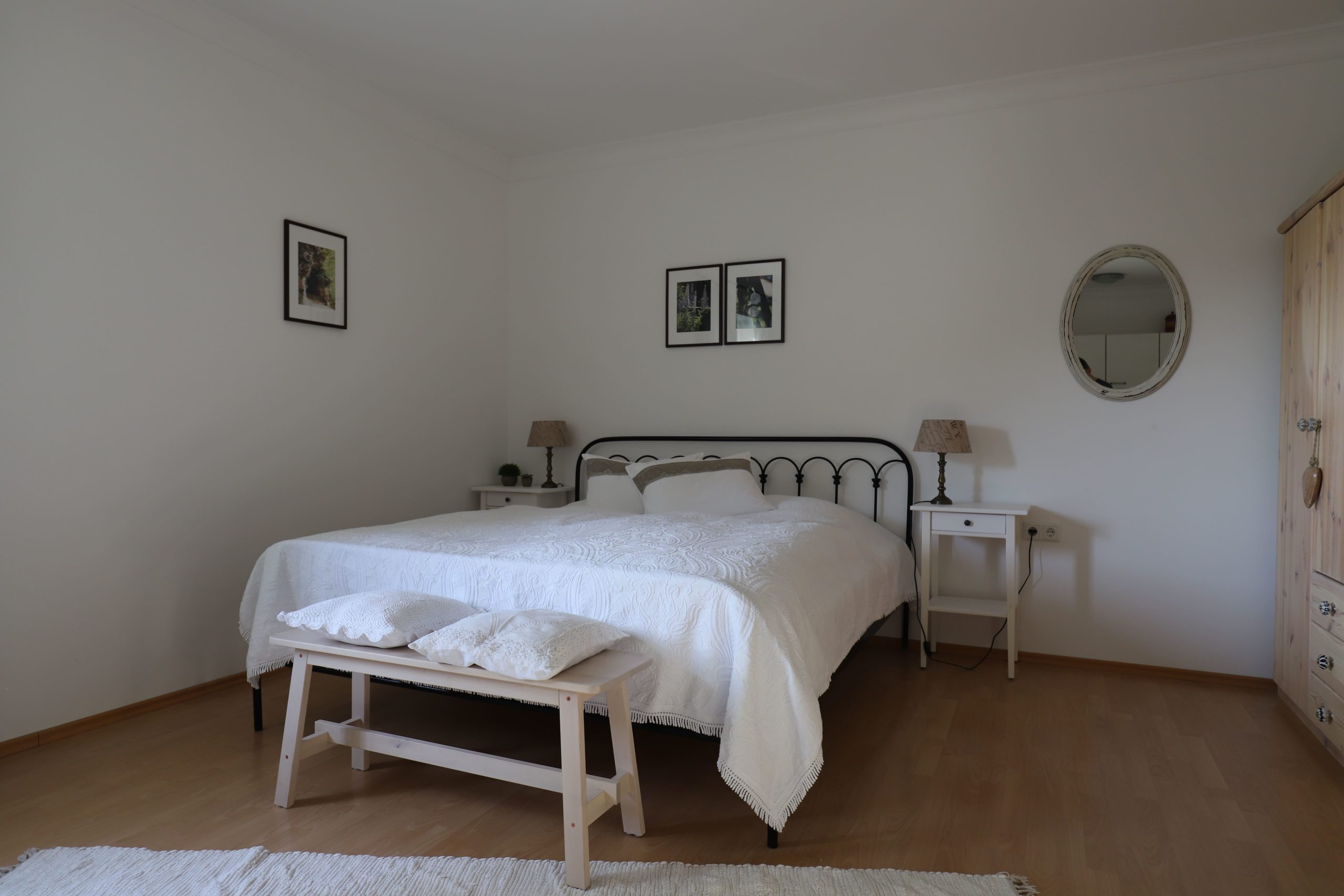 Schlafzimmer in der &quot;Wingertszeile&quot;