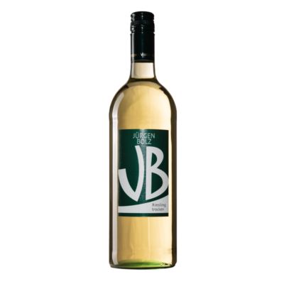 Weinflasche gefüllt mit Riesling